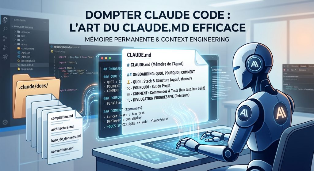 Bien utiliser CLAUDE.md ou AGENTS.md